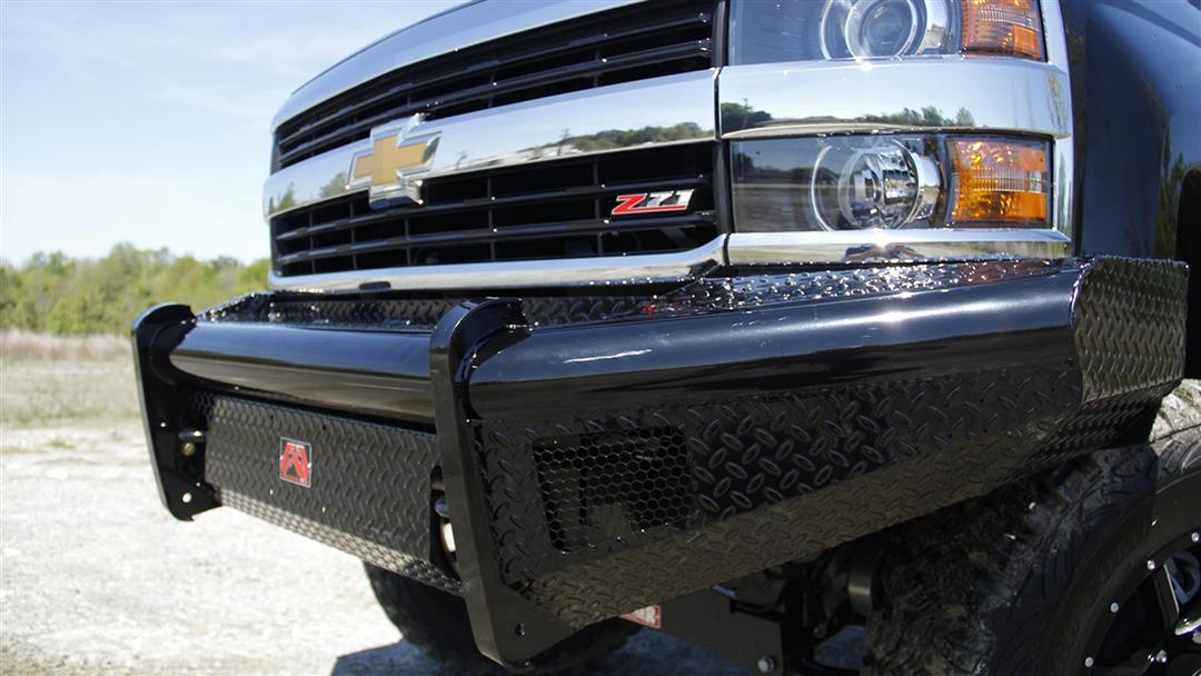 Fab Fours Black Steel Front Bumpers - image 19