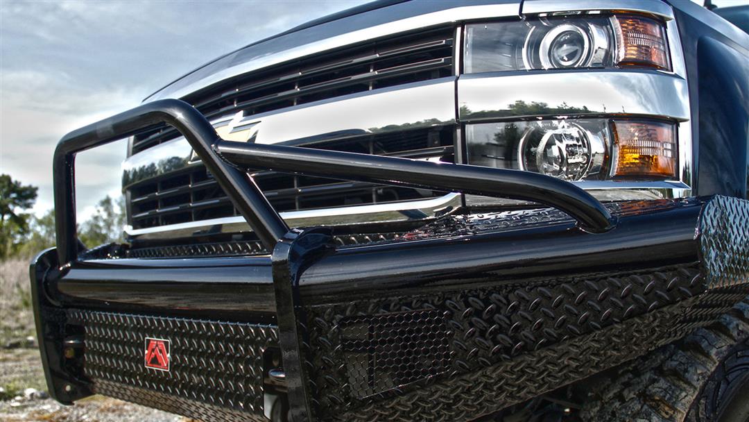 Fab Fours Black Steel Front Bumpers - image 20