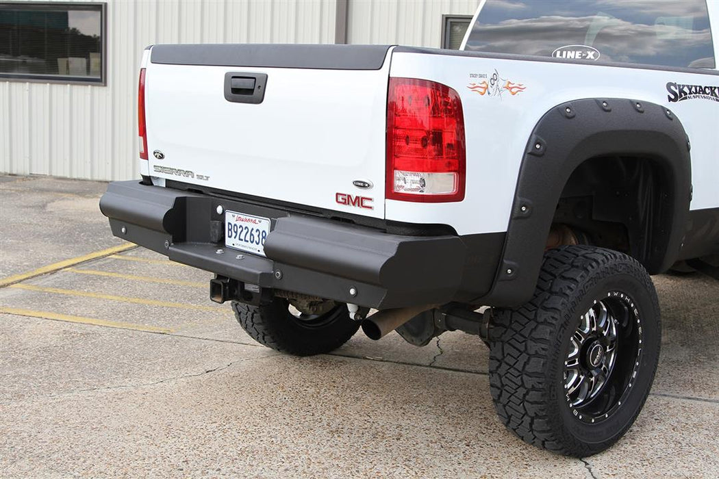 Fab Fours Black Steel Elite Rear Bumpers - image 10