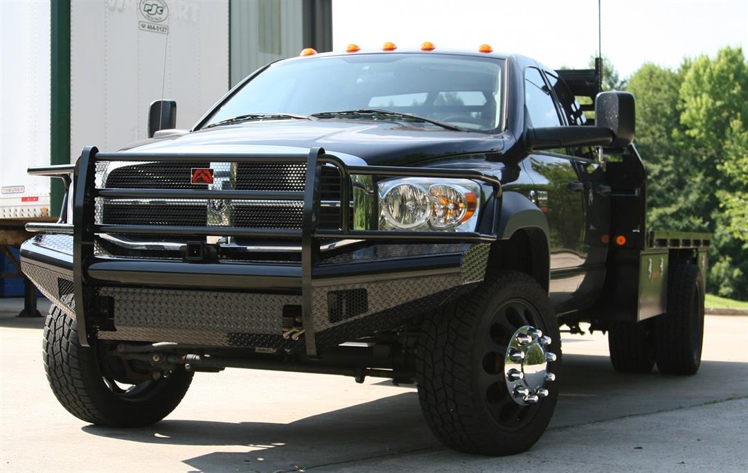 Fab Fours Black Steel Front Bumpers - image 8
