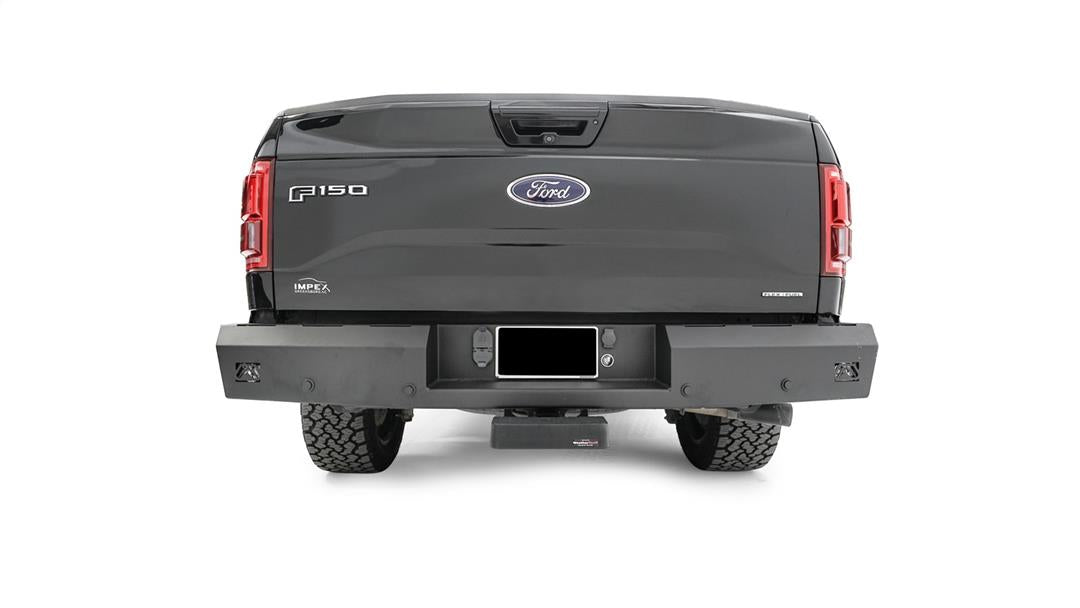 Fab Fours Red Steel Rear Bumpers - image 3