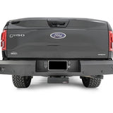 Fab Fours Red Steel Rear Bumpers - image 10