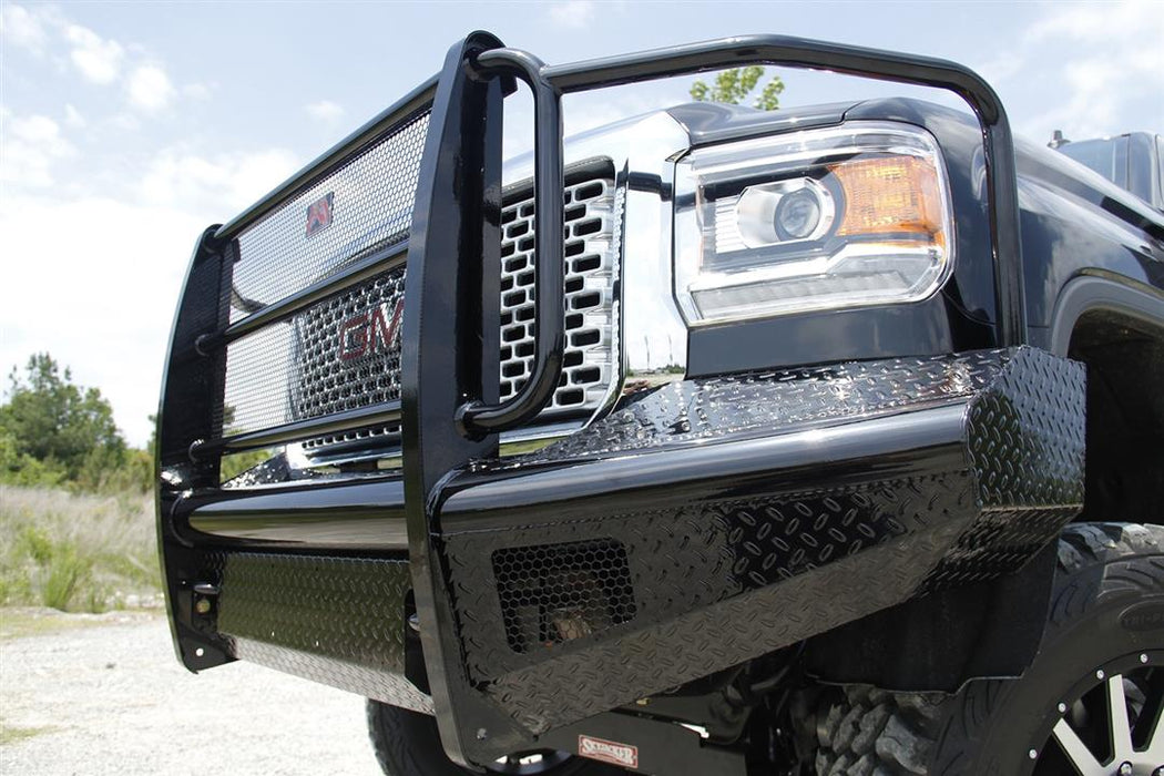Fab Fours Black Steel Front Bumpers - image 9