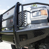 Fab Fours Black Steel Front Bumpers - image 9