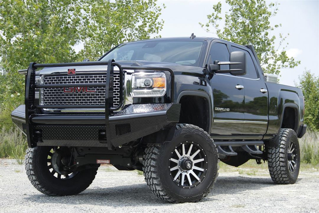 Fab Fours Black Steel Front Bumpers - image 10