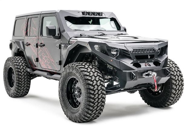 Fab Fours Grumper Light Bar Mount For 2020 2026 Jeep Gladiator 5 Bed Gr4606 1 - image 3