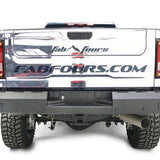 Fab Fours Red Steel Rear Bumpers - image 2