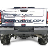 Fab Fours Red Steel Rear Bumpers - image 9
