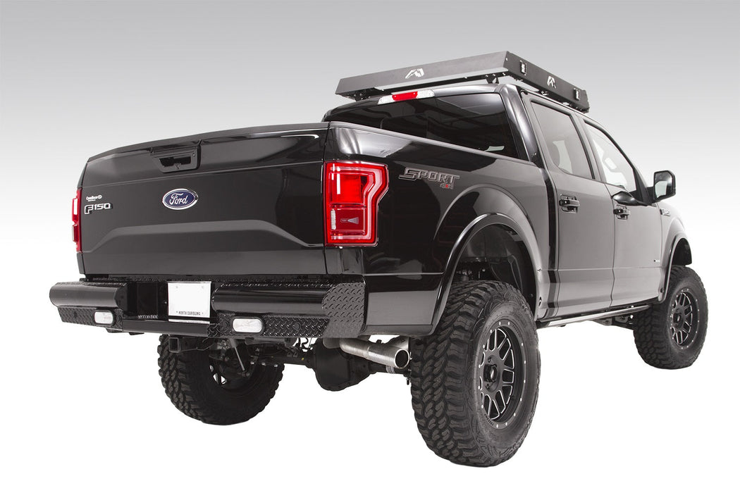 Fab Fours Black Steel Rear Bumpers - image 13