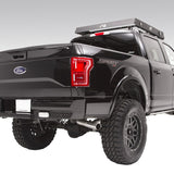 Fab Fours Black Steel Rear Bumpers - image 6