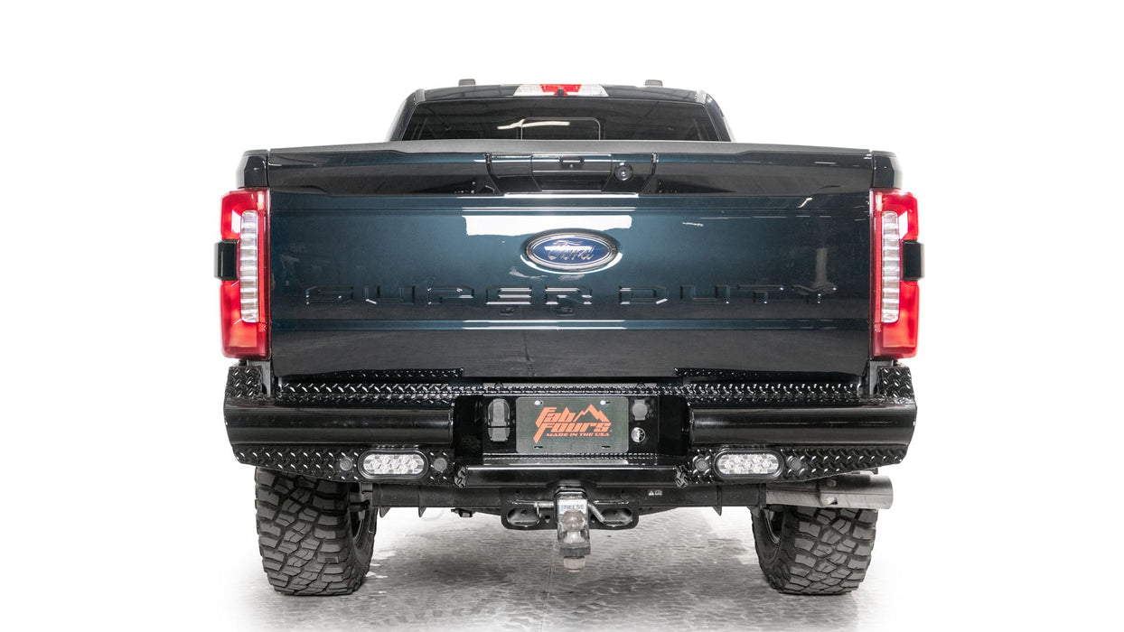 Fab Fours Black Steel Rear Bumpers - image 9