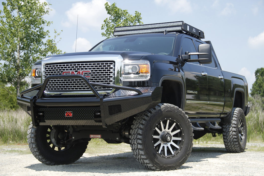 Fab Fours Black Steel Front Bumpers - image 11