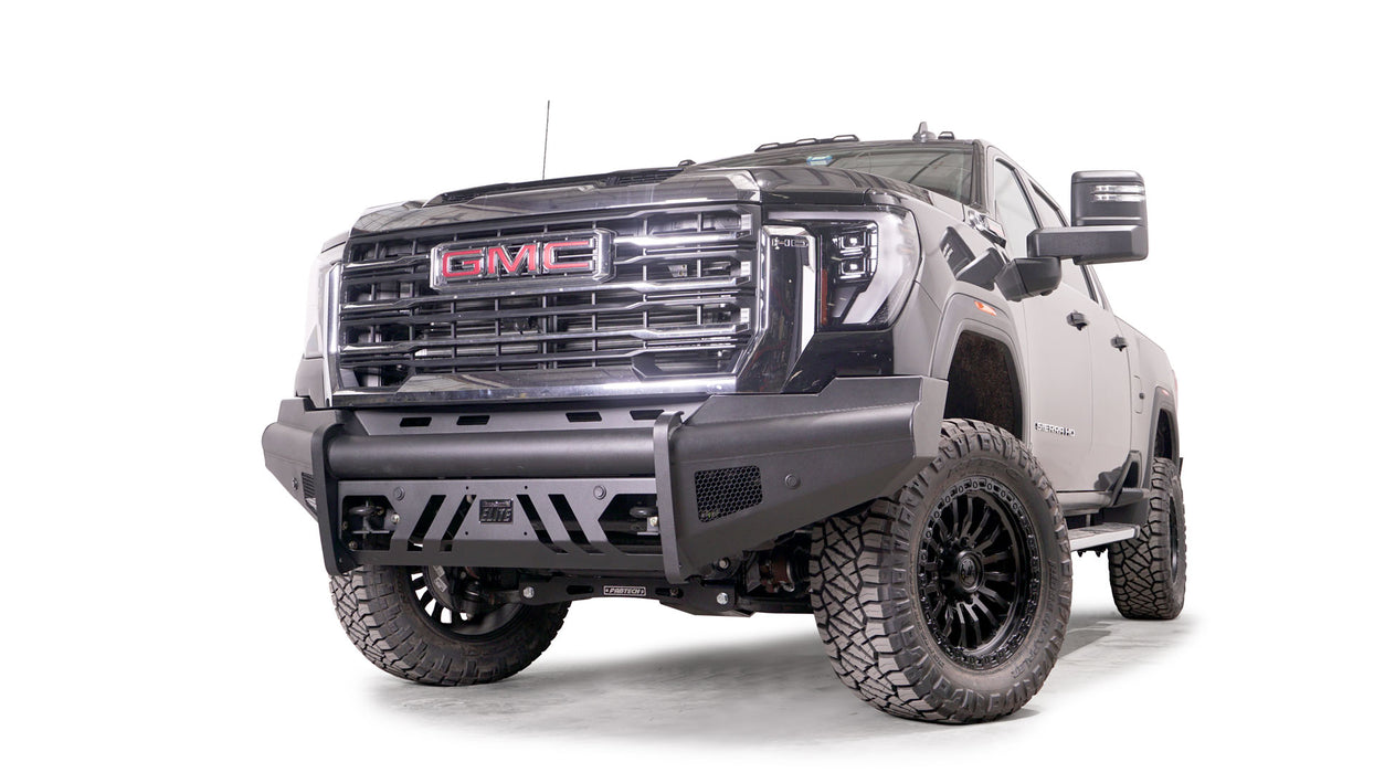 Fab Fours Black Steel Elite Front Bumpers - image 7
