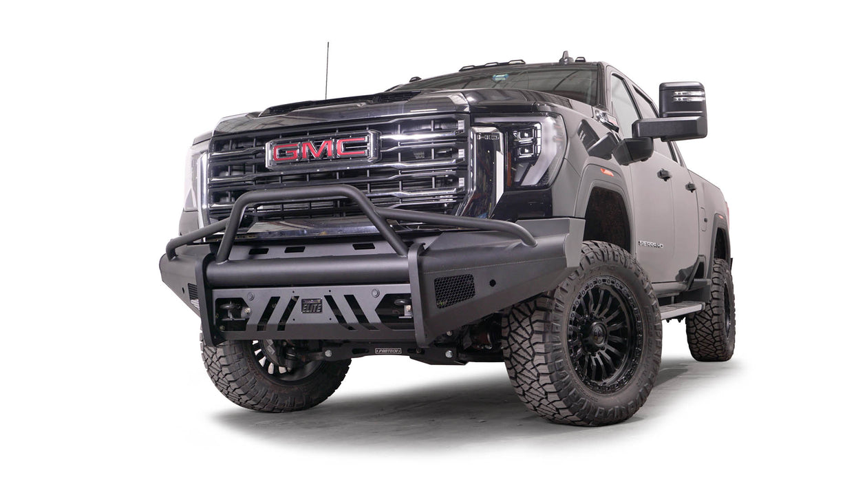 Fab Fours Black Steel Elite Front Bumpers - image 8