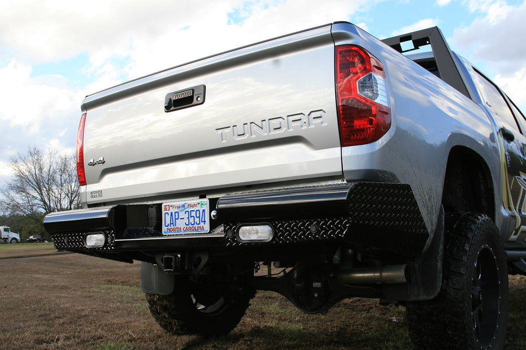 Fab Fours Black Steel Rear Bumpers - image 7
