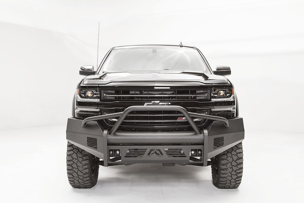 Fab Fours Black Steel Elite Front Bumpers - image 11