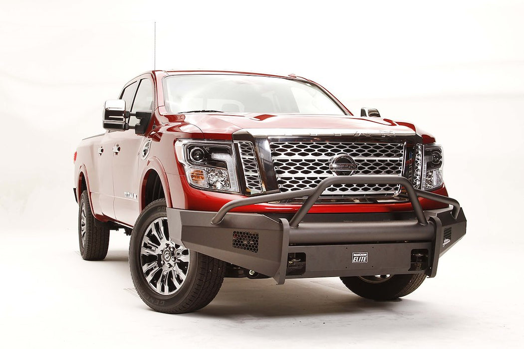 Fab Fours Black Steel Elite Front Bumpers - image 5