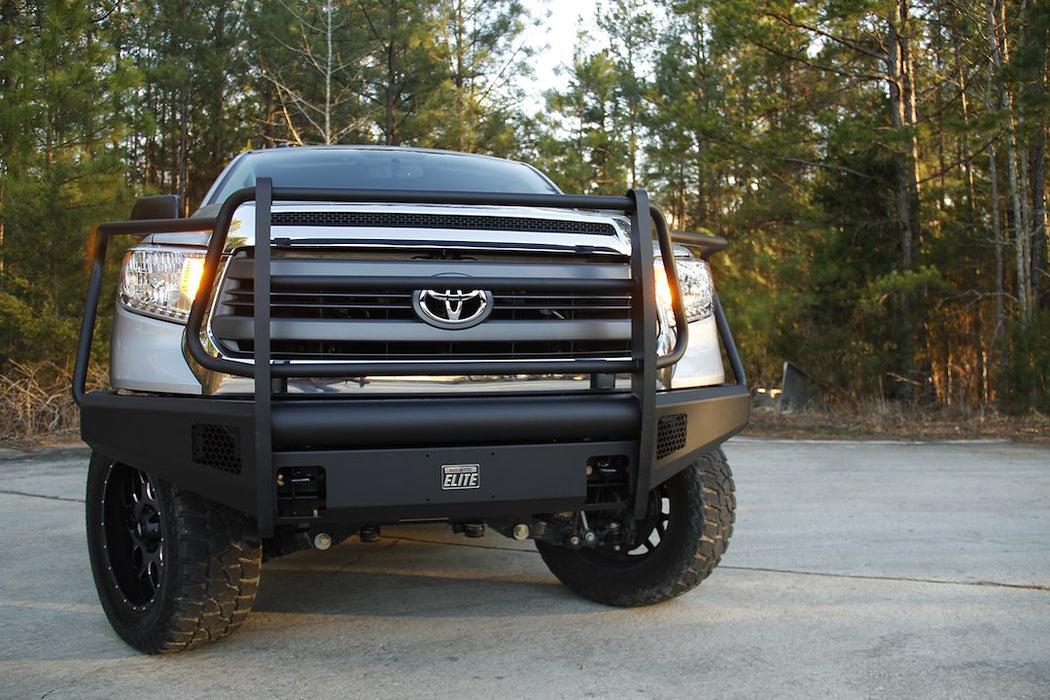 Fab Fours Black Steel Elite Front Bumpers - image 18
