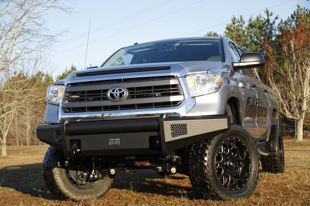 Fab Fours Black Steel Elite Front Bumpers - image 16