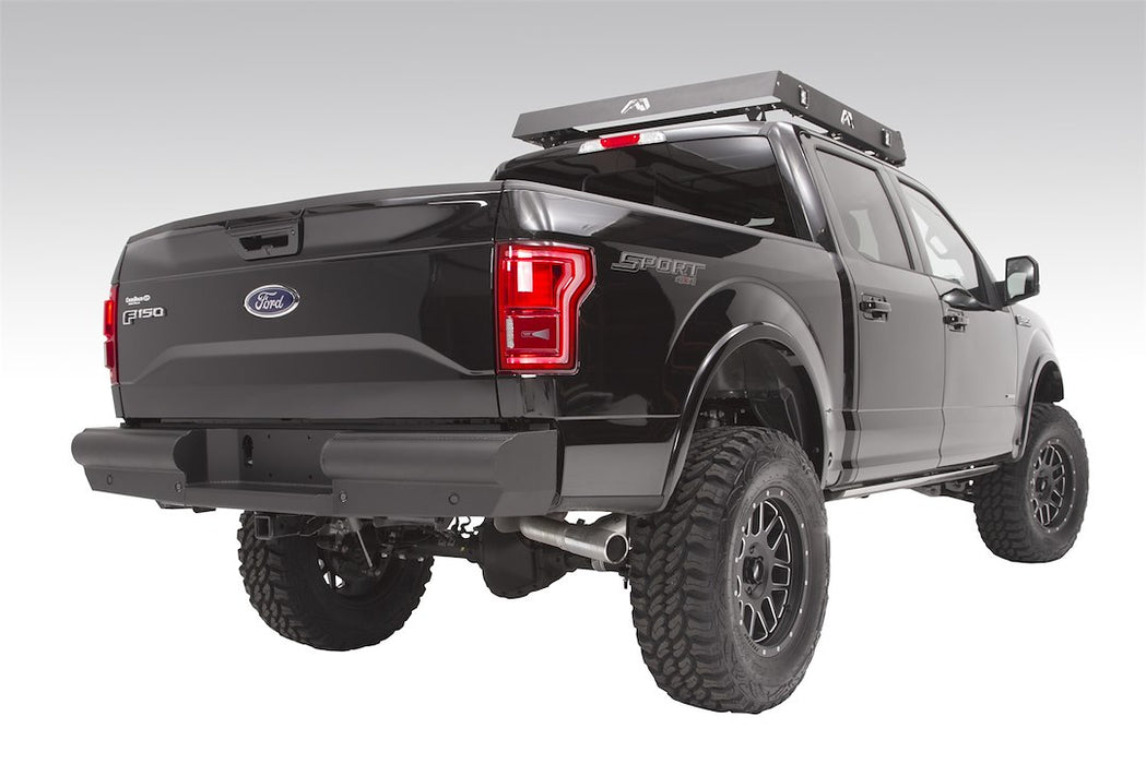Fab Fours Black Steel Elite Rear Bumpers - image 8