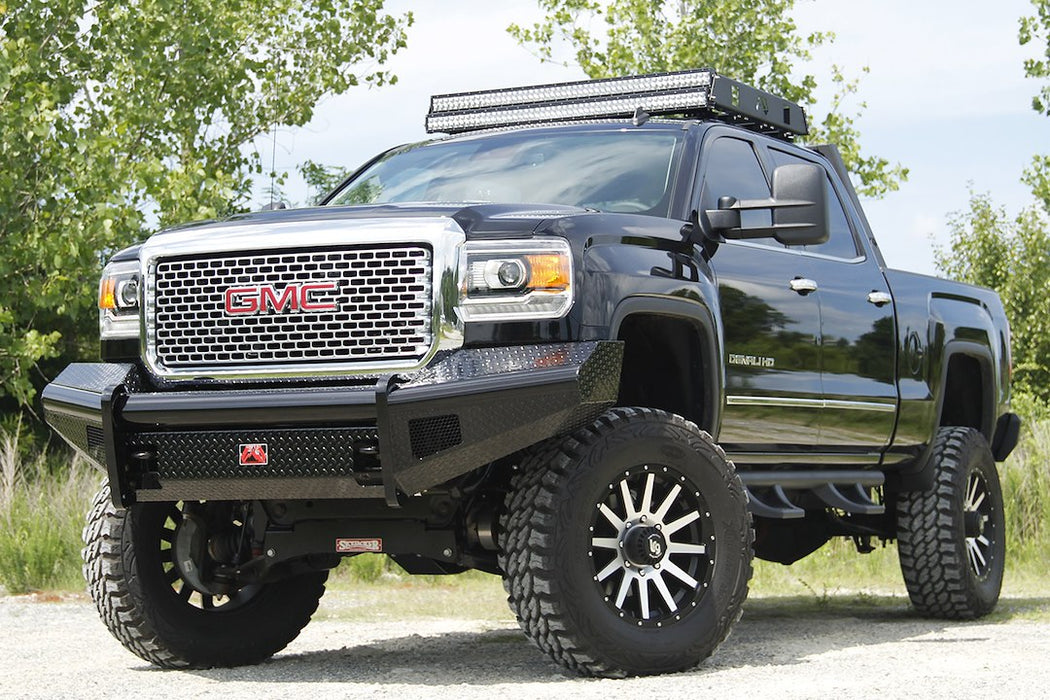 Fab Fours Black Steel Front Bumpers - image 12
