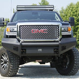 Fab Fours Black Steel Elite Front Bumpers - image 13