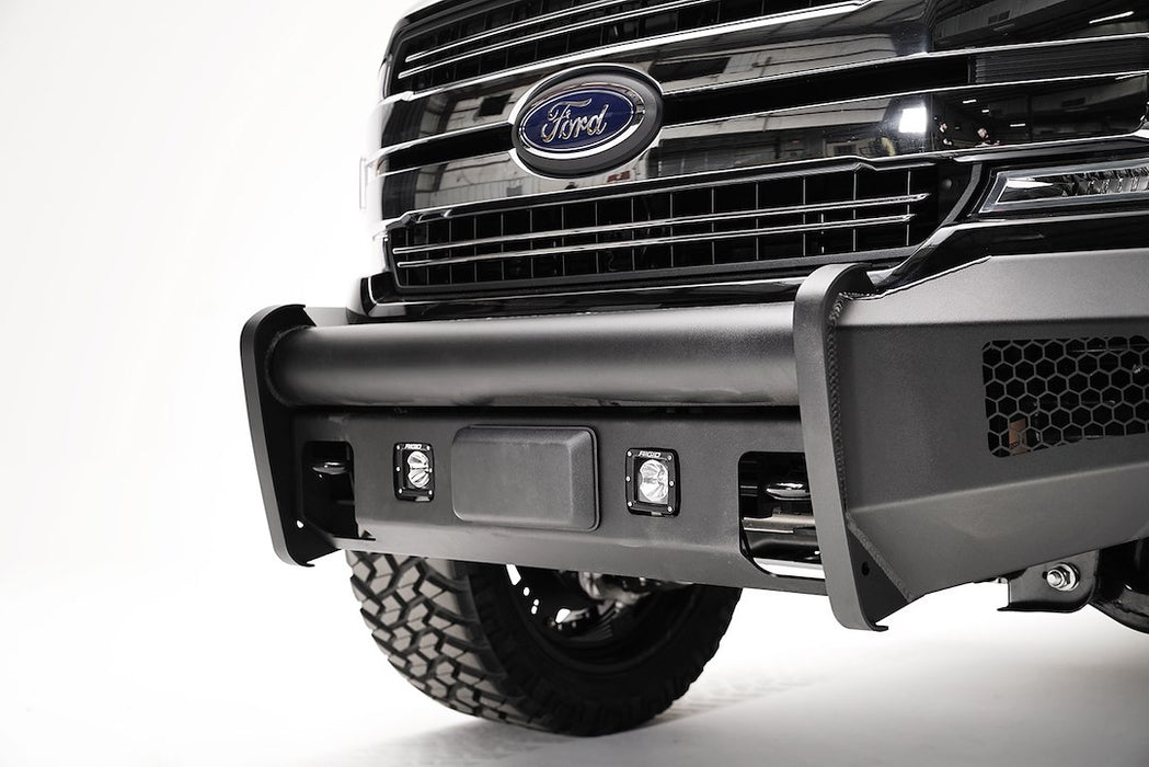 Fab Fours Black Steel Elite Acc Relocation Bracket For 2018 2020 Ford F 150 Rgmod 1 - image 2