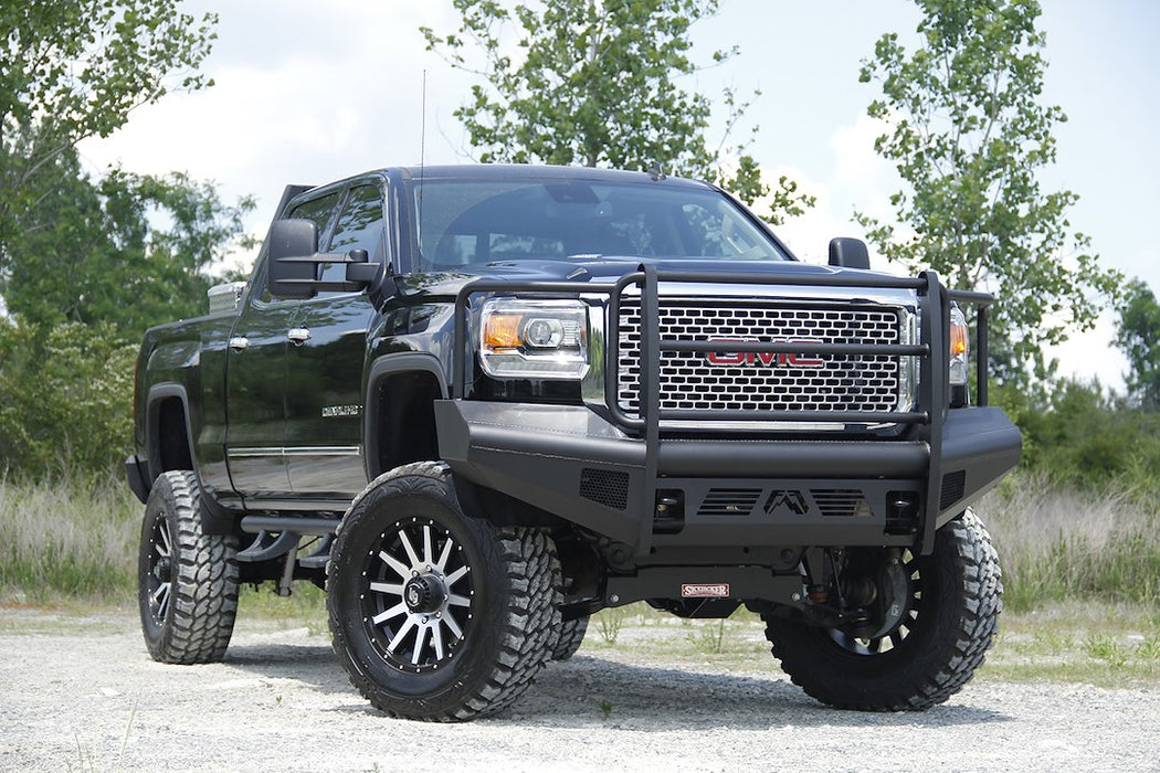 Fab Fours Black Steel Elite Front Bumpers - image 15