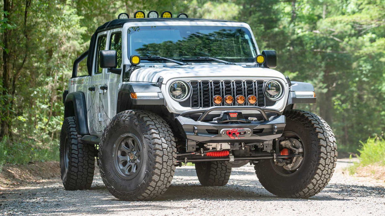 Fab Fours Ghost Stubby Winch Front Bumper For 2020 2026 Jeep Gladiator - image 5