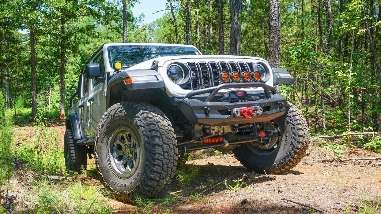 Fab Fours Ghost Stubby Winch Front Bumper For 2020 2026 Jeep Gladiator - image 6