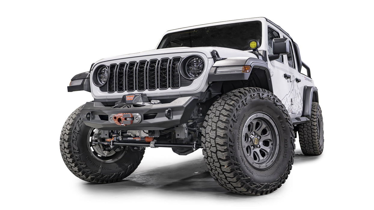 Fab Fours Ghost Stubby Winch Front Bumper For 2020 2026 Jeep Gladiator - image 3