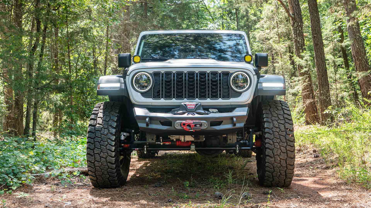 Fab Fours Ghost Stubby Winch Front Bumper For 2020 2026 Jeep Gladiator - image 8