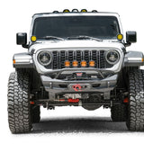 Fab Fours Ghost Stubby Winch Front Bumper For 2020 2026 Jeep Gladiator - image 1