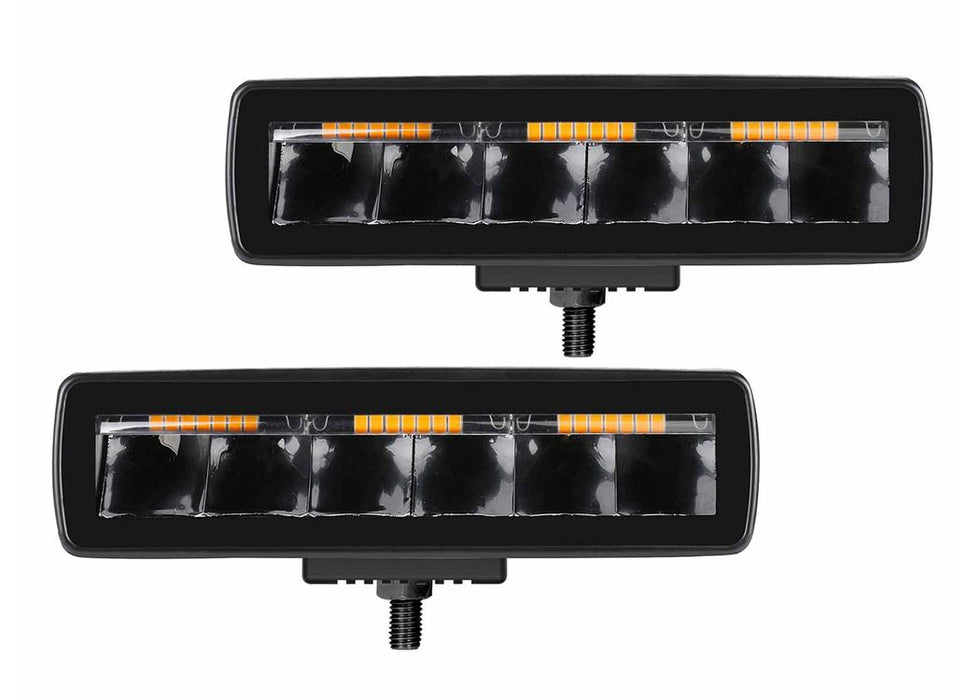 Go Rhino Xplor Blackout Series Sixline LED Pod Lights - image 16