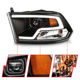 Anzo Projector Headlights for 2009 to 2018 RAM 1500, 2500 & 3500 with Non-Projector Headlights - image 4