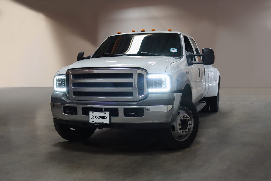 AlphaRex LUXX-Series LED Projector Headlights for 2005 to 2007 Ford Super Duty - image 2
