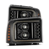AlphaRex LUXX-Series LED Projector Headlights for 2005 to 2007 Ford Super Duty - image 1