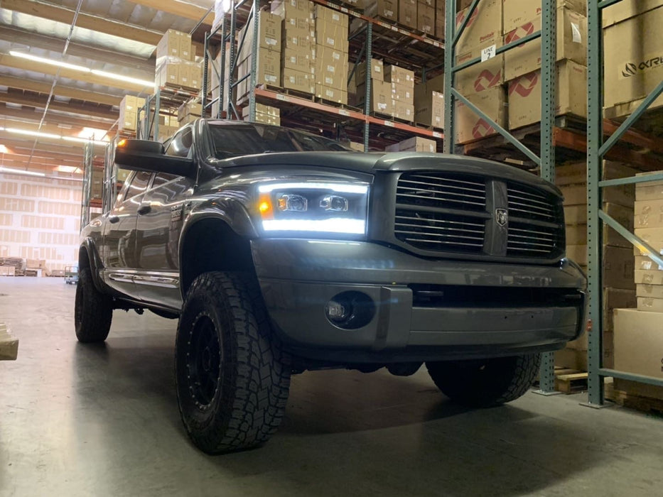 AlphaRex LUXX-Series LED Projector Headlights for 2006 to 2009 RAM 1500, 2500 and 3500 - image 4