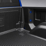 DuraLiner under-rail truck bed liner, front wall and wheel well detail
