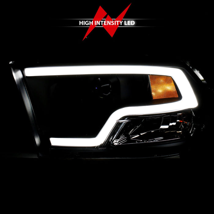 Anzo Projector Headlights for 2009 to 2018 RAM 1500, 2500 & 3500 with Non-Projector Headlights - image 3