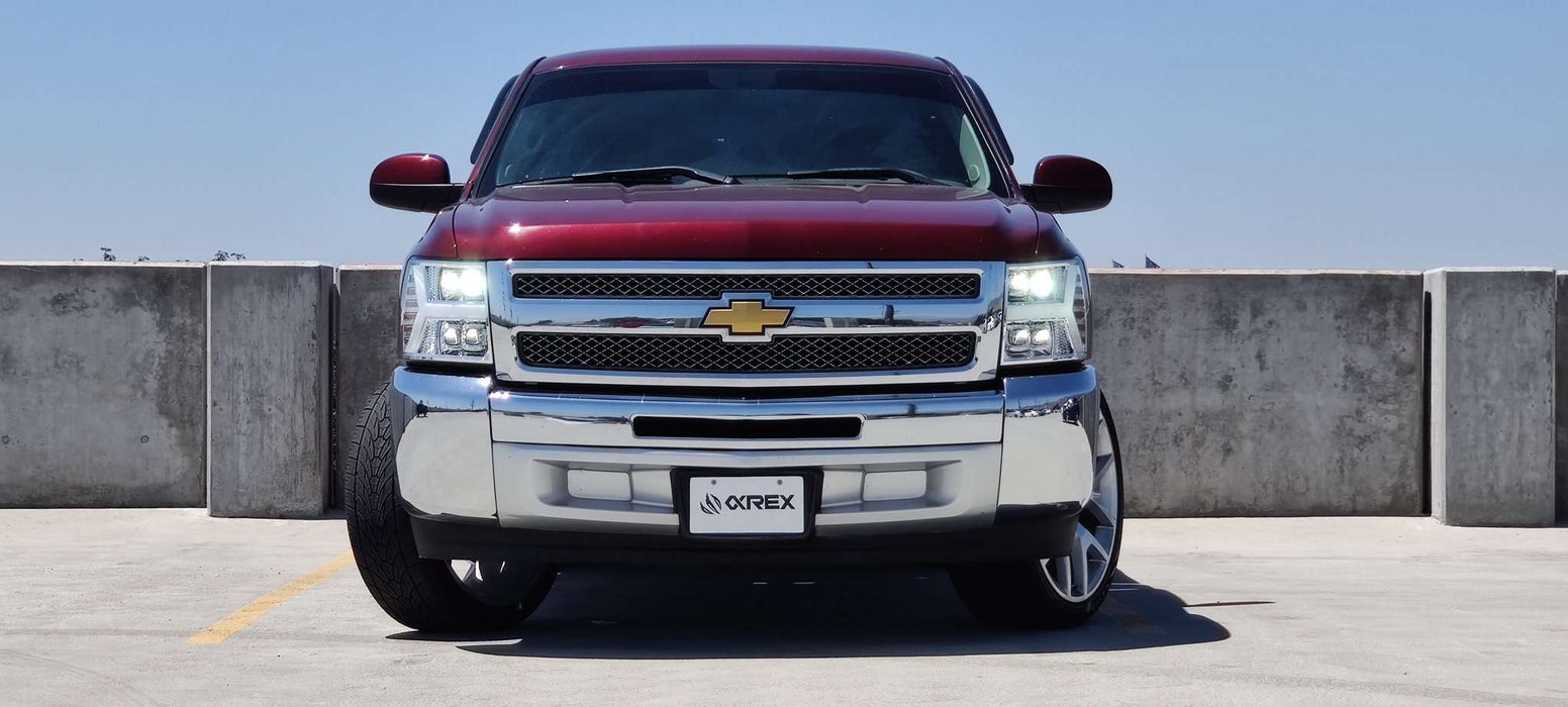AlphaRex NOVA-Series LED Projector Headlights for 2007 to 2014 Chevrolet Silverado 1500, 2500HD and 3500HD - image 3