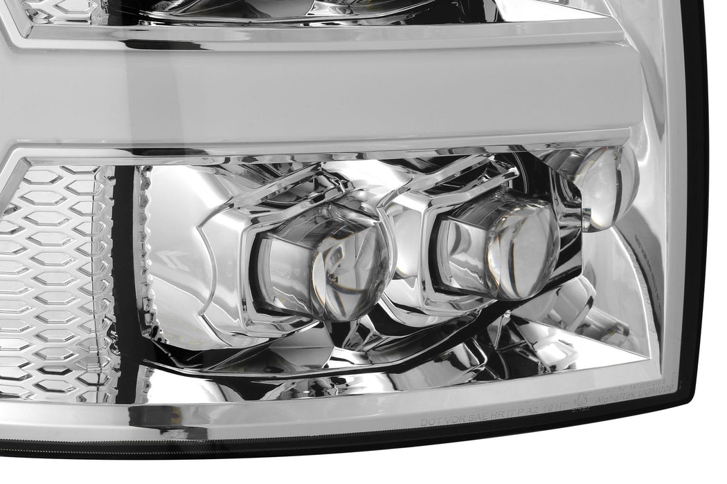 AlphaRex NOVA-Series LED Projector Headlights for 2007 to 2014 Chevrolet Silverado 1500, 2500HD and 3500HD - image 9