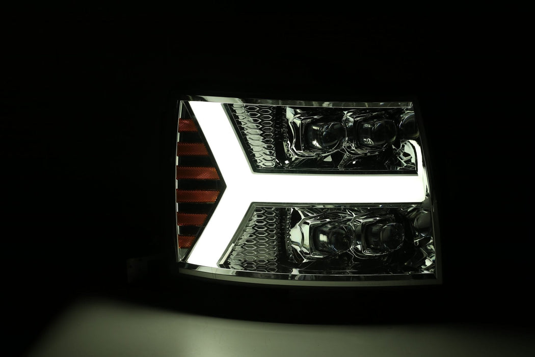 AlphaRex NOVA-Series LED Projector Headlights for 2007 to 2014 Chevrolet Silverado 1500, 2500HD and 3500HD - image 6