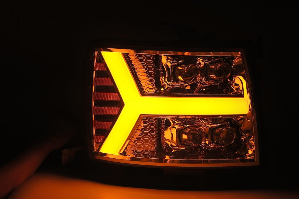 AlphaRex NOVA-Series LED Projector Headlights for 2007 to 2014 Chevrolet Silverado 1500, 2500HD and 3500HD - image 7