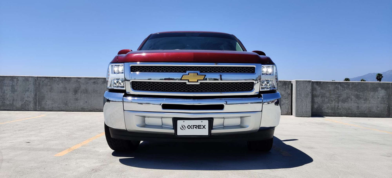 AlphaRex NOVA-Series LED Projector Headlights for 2007 to 2014 Chevrolet Silverado 1500, 2500HD and 3500HD - image 2