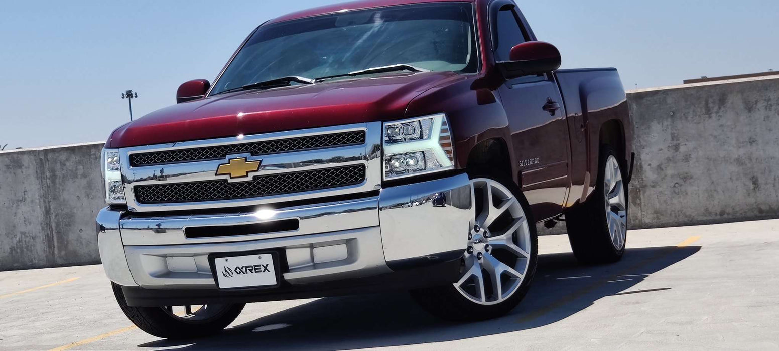 AlphaRex NOVA-Series LED Projector Headlights for 2007 to 2014 Chevrolet Silverado 1500, 2500HD and 3500HD - image 4
