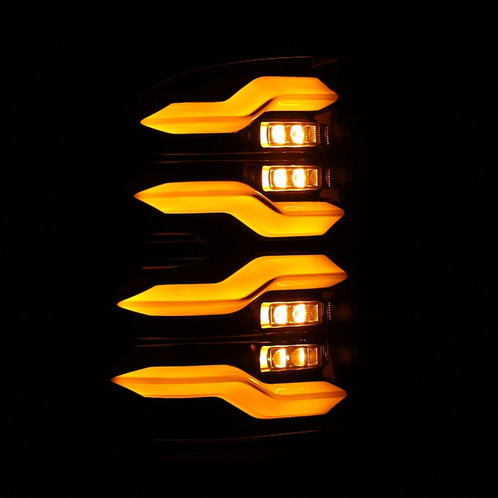 AlphaRex LUXX-Series LED Tail Lights Kit with Wiring Converter for 2019 to 2024 RAM 2500 and 3500 with Factory Halogen Tail Lights - image 3