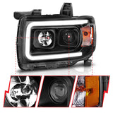 Anzo Projector Headlights for 2015 to 2022 GMC Canyon - image 4