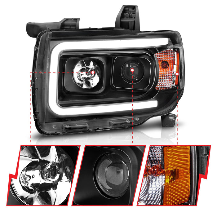 Anzo Projector Headlights for 2015 to 2022 GMC Canyon - image 4