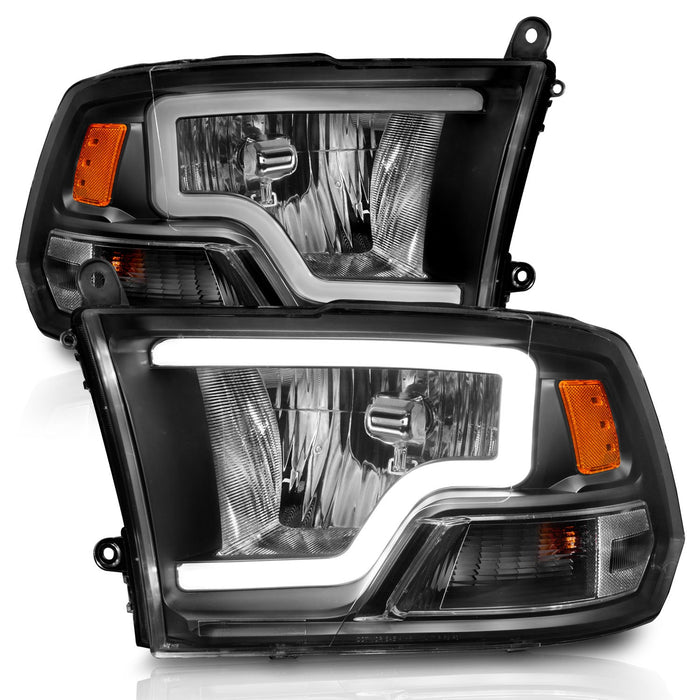 Anzo Crystal Headlights for 2009 to 2018 RAM 1500, 2500 & 3500 with Dual Headlights - image 1